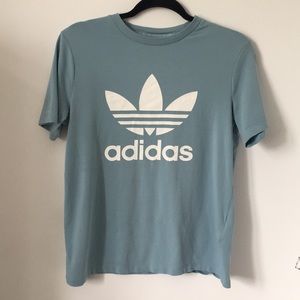 Mint Green adidas tee